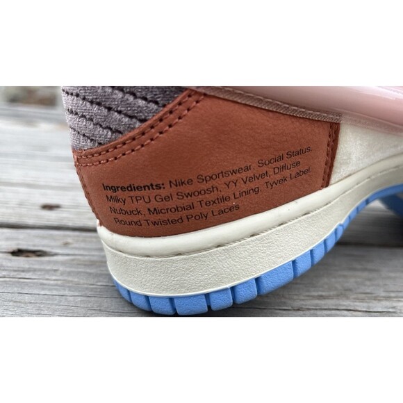 Nike Men's 5.5 Dunk Mid Social Status Free Lunch Chocolate Milk DJ1173-700 - Picture 7 of 15